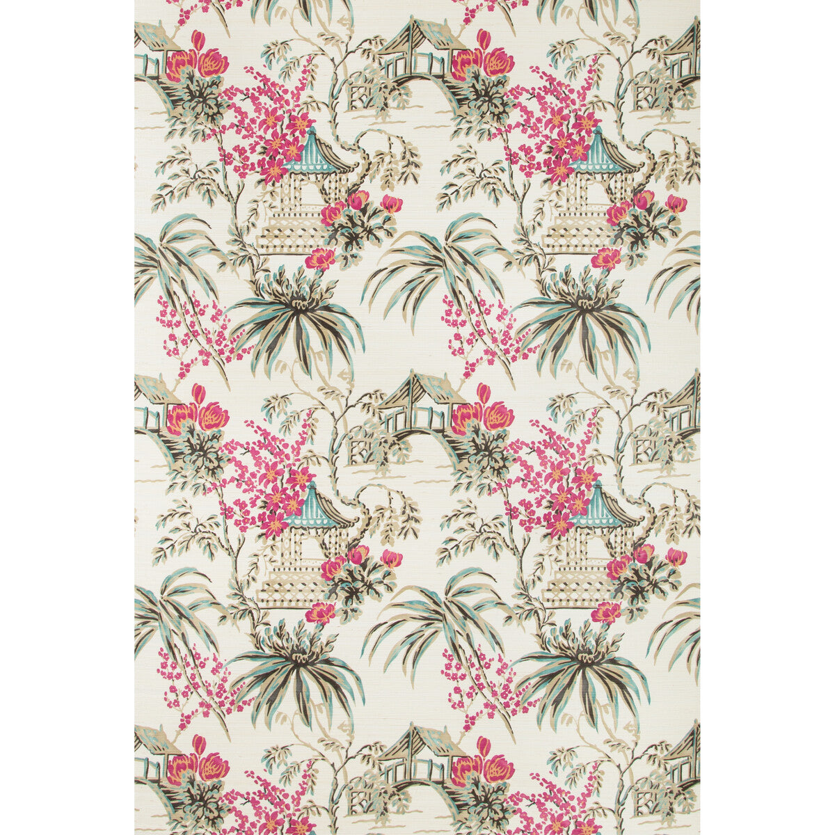 BRUNSCHWIG & FILS P8019115.713.0 TONGLI PEONY Wallpaper - Eade's Wallpaper