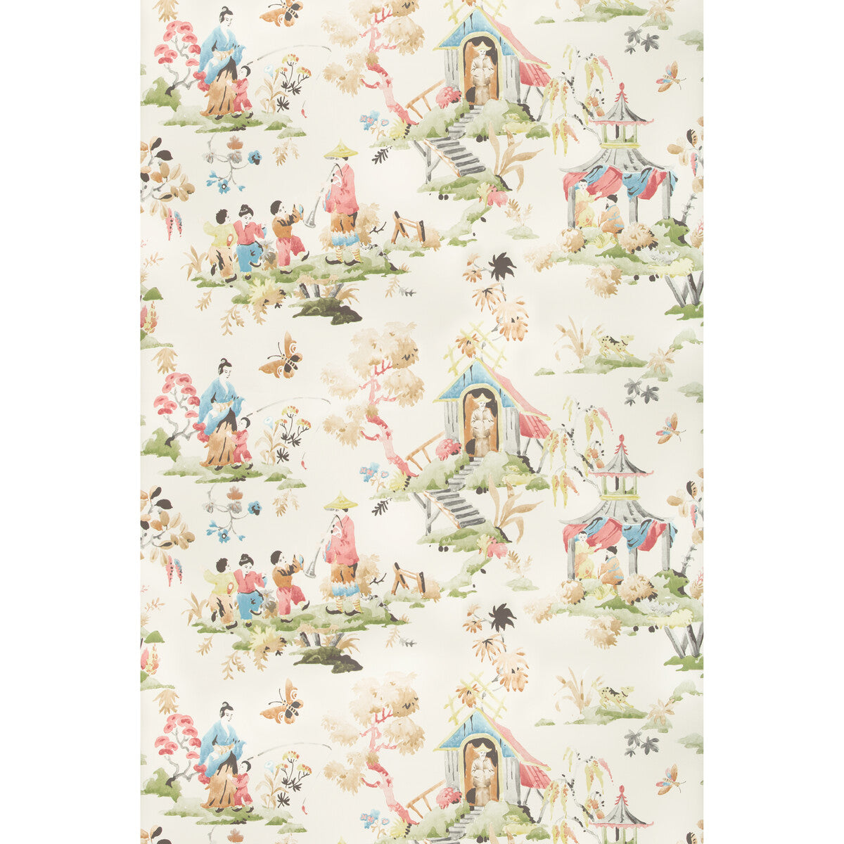 BRUNSCHWIG & FILS P8019116.337.0 LUANG MEADOW Wallpaper - Eade's Wallpaper