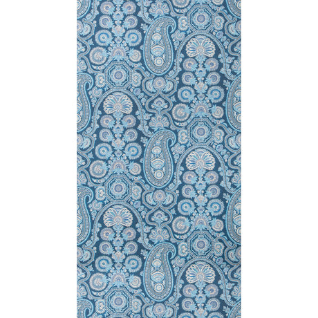 BRUNSCHWIG & FILS P8020100.5055.0 SARAYA INDIGO Wallpaper - Eade's Wallpaper