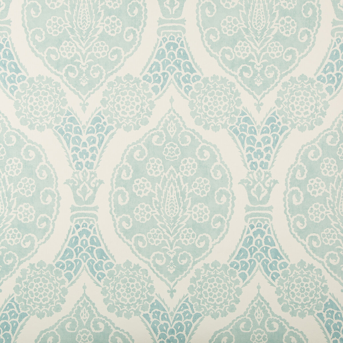BRUNSCHWIG & FILS P8020103.13.0 SUFERA AQUA Wallpaper - Eade's Wallpaper