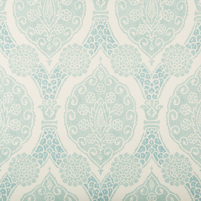 BRUNSCHWIG & FILS P8020103.13.0 SUFERA AQUA Wallpaper - Eade's Wallpaper