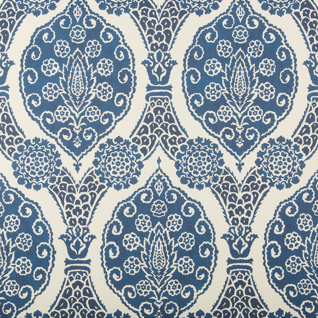 BRUNSCHWIG & FILS P8020103.50.0 SUFERA INDIGO Wallpaper - Eade's Wallpaper