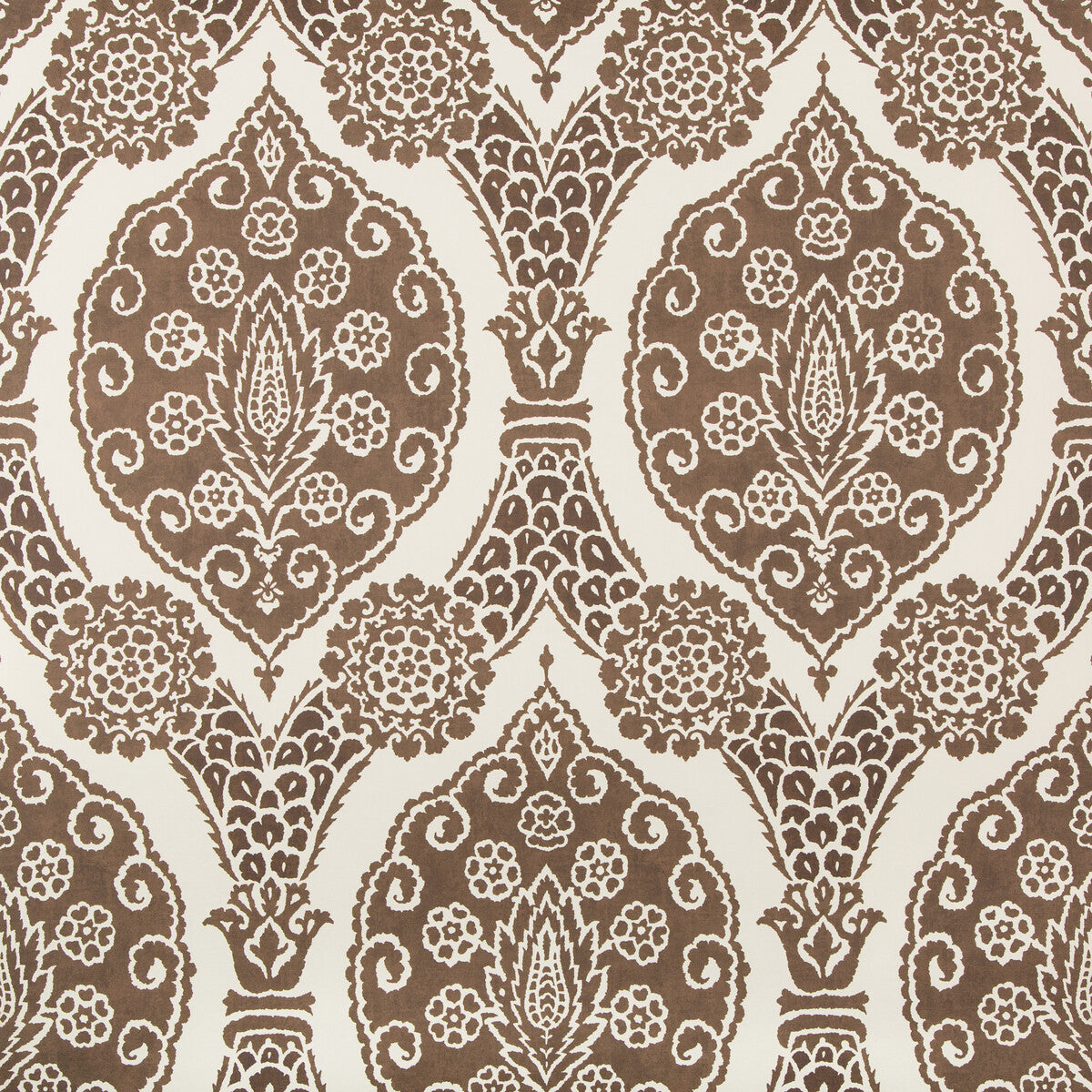 BRUNSCHWIG & FILS P8020103.6.0 SUFERA CHOCOLATE Wallpaper - Eade's Wallpaper