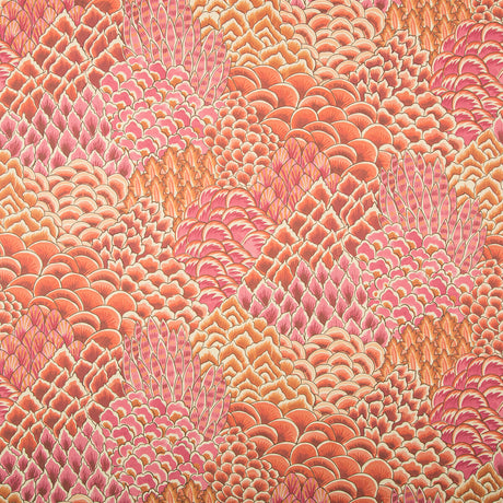 BRUNSCHWIG & FILS P8020104.712.0 KATIBI PINK Wallpaper - Eade's Wallpaper