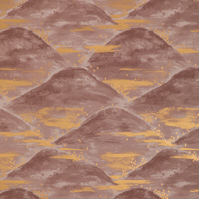 BRUNSCHWIG & FILS P8020105.1924.0 LA BRUME TERRACOTTA Wallpaper - Eade's Wallpaper