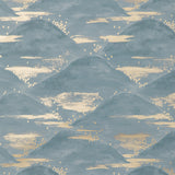 BRUNSCHWIG & FILS P8020105.5.0 LA BRUME BLUE Wallpaper - Eade's Wallpaper