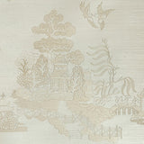 BRUNSCHWIG & FILS P8020108.116.0 LA PAGODE BEIGE Wallpaper - Eade's Wallpaper