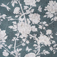 BRUNSCHWIG & FILS P8020109.35.0 LES PIVOINES TEAL Wallpaper - Eade's Wallpaper