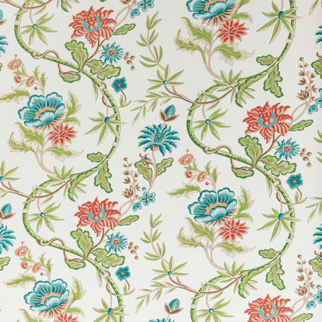 BRUNSCHWIG & FILS P8020111.3137.0 VERONIQUE SPRING Wallpaper - Eade's Wallpaper