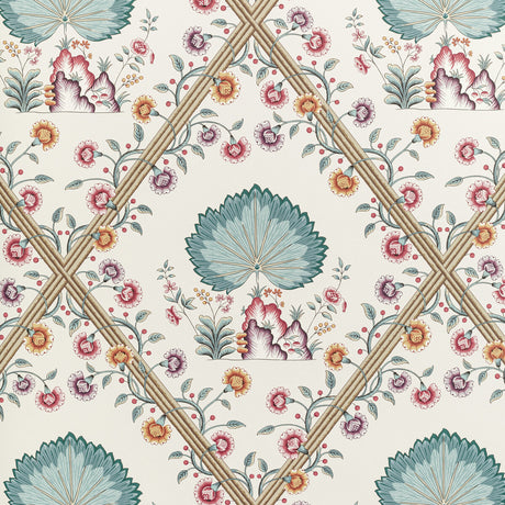 BRUNSCHWIG & FILS P8020112.1310.0 LOIRE JEWEL Wallpaper - Eade's Wallpaper