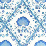 BRUNSCHWIG & FILS P8020112.5.0 LOIRE BLUE Wallpaper - Eade's Wallpaper