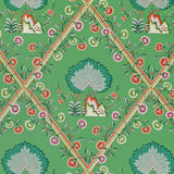 BRUNSCHWIG & FILS P8020112.53.0 LOIRE EMERALD Wallpaper - Eade's Wallpaper