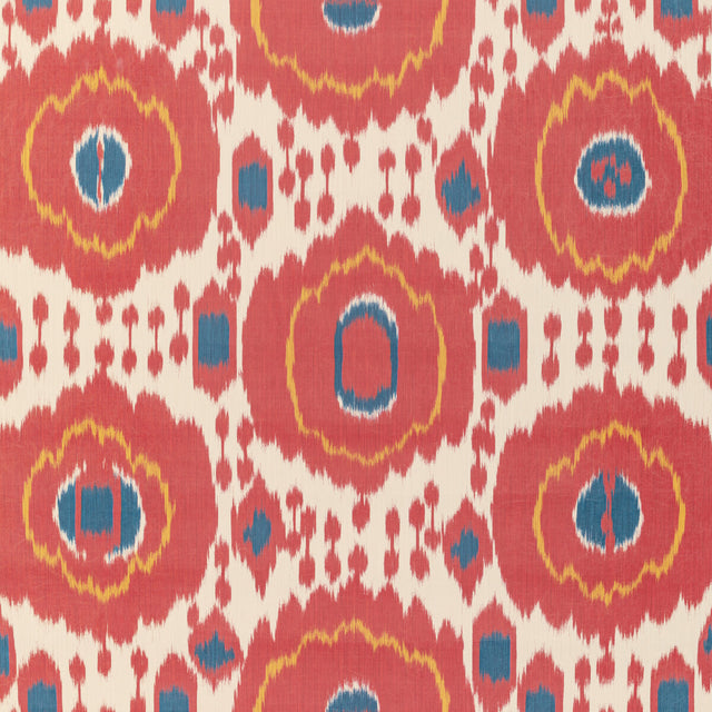BRUNSCHWIG & FILS P8020114.195.0 MAYENNE RED Wallpaper - Eade's Wallpaper