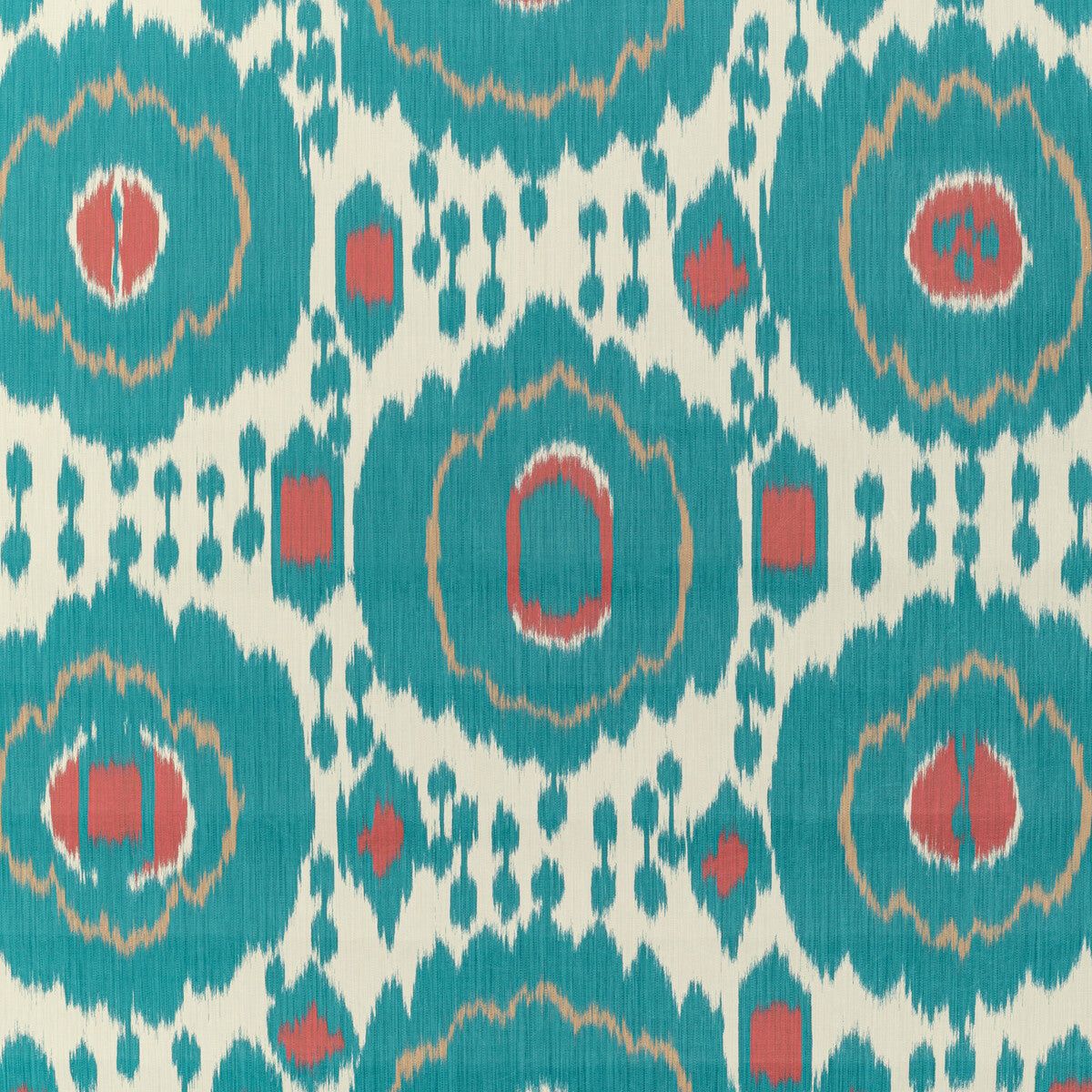 BRUNSCHWIG & FILS P8020114.3519.0 MAYENNE AQUA Wallpaper - Eade's Wallpaper