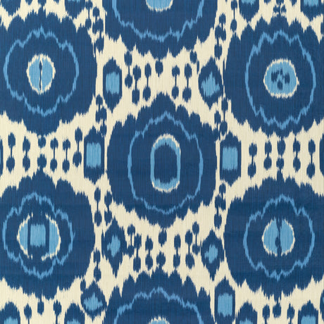 BRUNSCHWIG & FILS P8020114.5.0 MAYENNE BLUE Wallpaper - Eade's Wallpaper