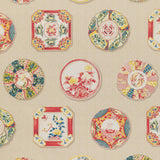 BRUNSCHWIG & FILS P8020115.194.0 BONCHAMP RED Wallpaper - Eade's Wallpaper