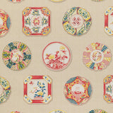 BRUNSCHWIG & FILS P8020115.194.0 BONCHAMP RED Wallpaper - Eade's Wallpaper