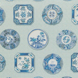 BRUNSCHWIG & FILS P8020115.5.0 BONCHAMP BLUE Wallpaper - Eade's Wallpaper