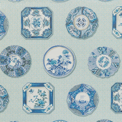 BRUNSCHWIG & FILS P8020115.5.0 BONCHAMP BLUE Wallpaper - Eade's Wallpaper