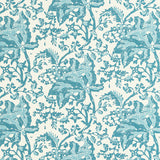 BRUNSCHWIG & FILS P8022102.1313.0 WEYMOUTH AQUA Wallpaper - Eade's Wallpaper
