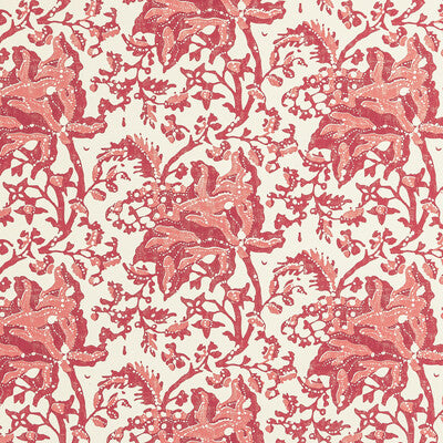 BRUNSCHWIG & FILS P8022102.19.0 WEYMOUTH RED Wallpaper - Eade's Wallpaper