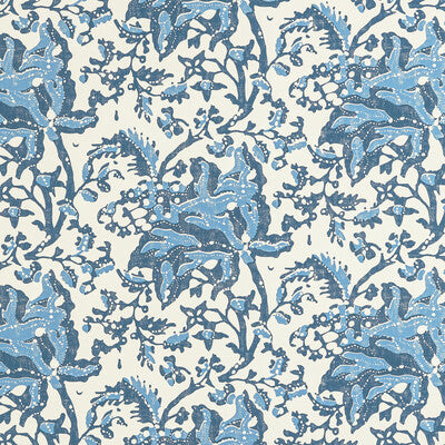 BRUNSCHWIG & FILS P8022102.550.0 WEYMOUTH INDIGO Wallpaper - Eade's Wallpaper