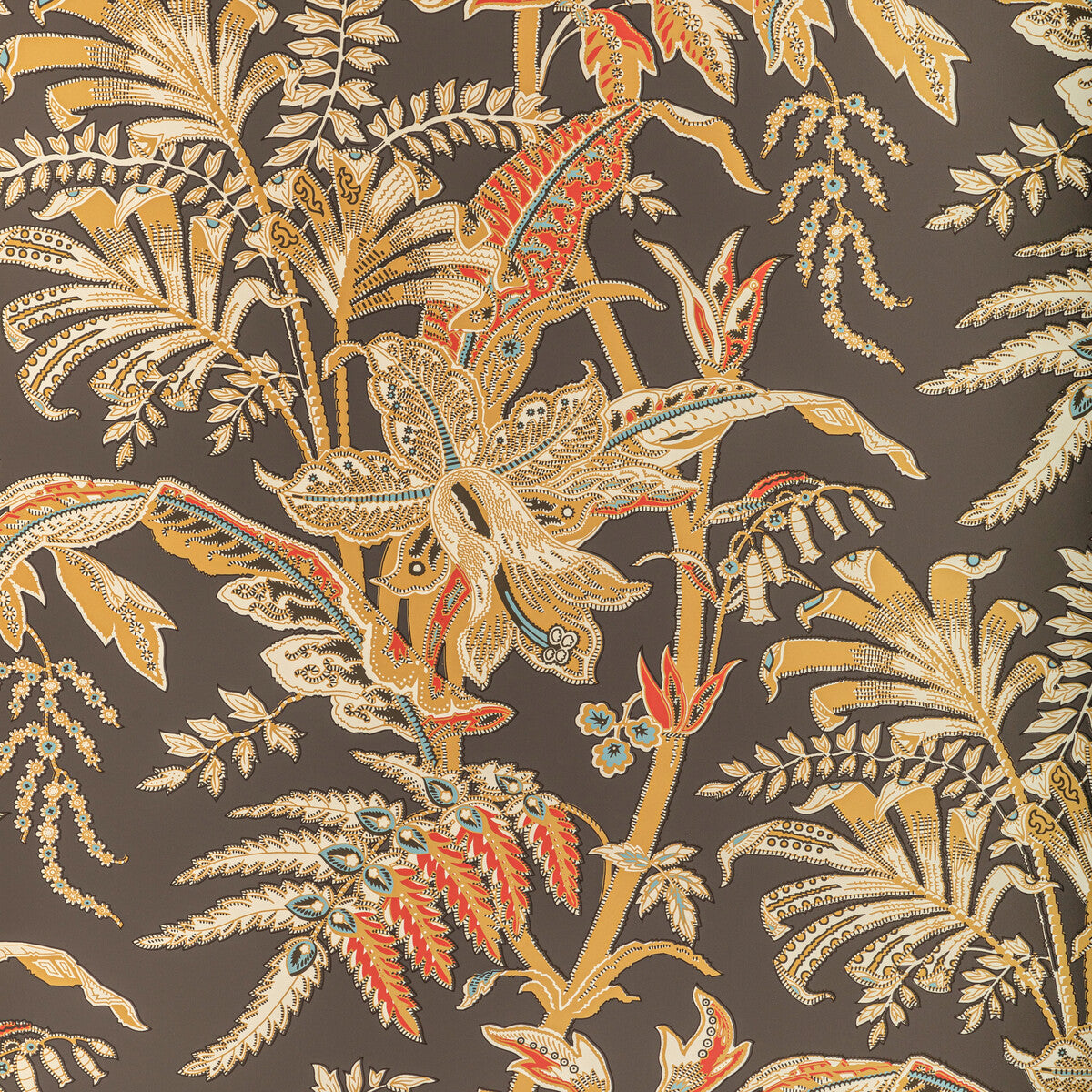 BRUNSCHWIG & FILS P8022104.09.0 SEYCHELLES TAUPE Wallpaper - Eade's Wallpaper