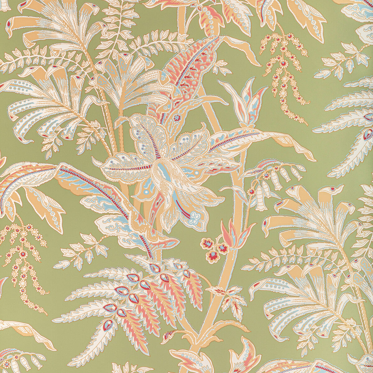 BRUNSCHWIG & FILS P8022104.317.0 SEYCHELLES LEAF Wallpaper - Eade's Wallpaper
