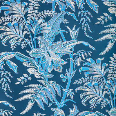BRUNSCHWIG & FILS P8022104.550.0 SEYCHELLES NAVY Wallpaper - Eade's Wallpaper