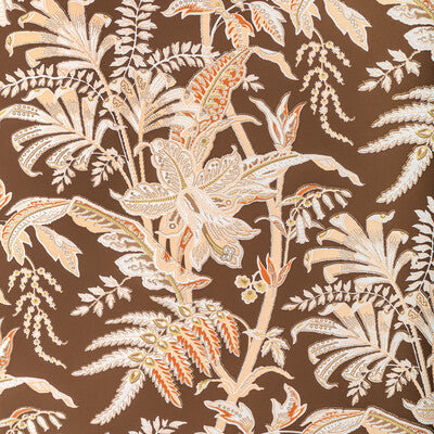 BRUNSCHWIG & FILS P8022104.630.0 SEYCHELLES MOCHA Wallpaper - Eade's Wallpaper