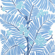BRUNSCHWIG & FILS P8022108.5.0 PALMAR BLUE Wallpaper - Eade's Wallpaper