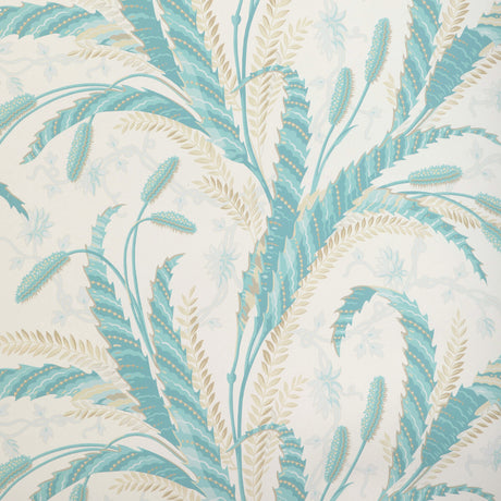 BRUNSCHWIG & FILS P8023101.13.0 VERNAY AQUA Wallpaper - Eade's Wallpaper