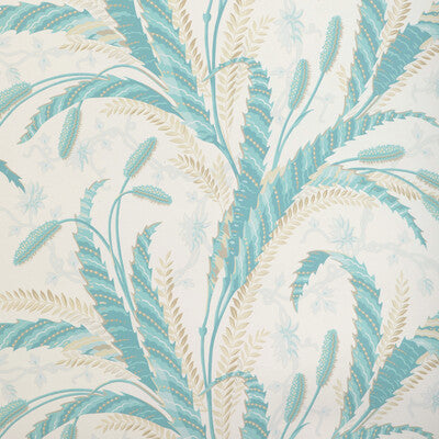 BRUNSCHWIG & FILS P8023101.13.0 VERNAY AQUA Wallpaper - Eade's Wallpaper
