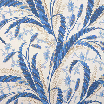 BRUNSCHWIG & FILS P8023101.5.0 VERNAY BLUE Wallpaper - Eade's Wallpaper