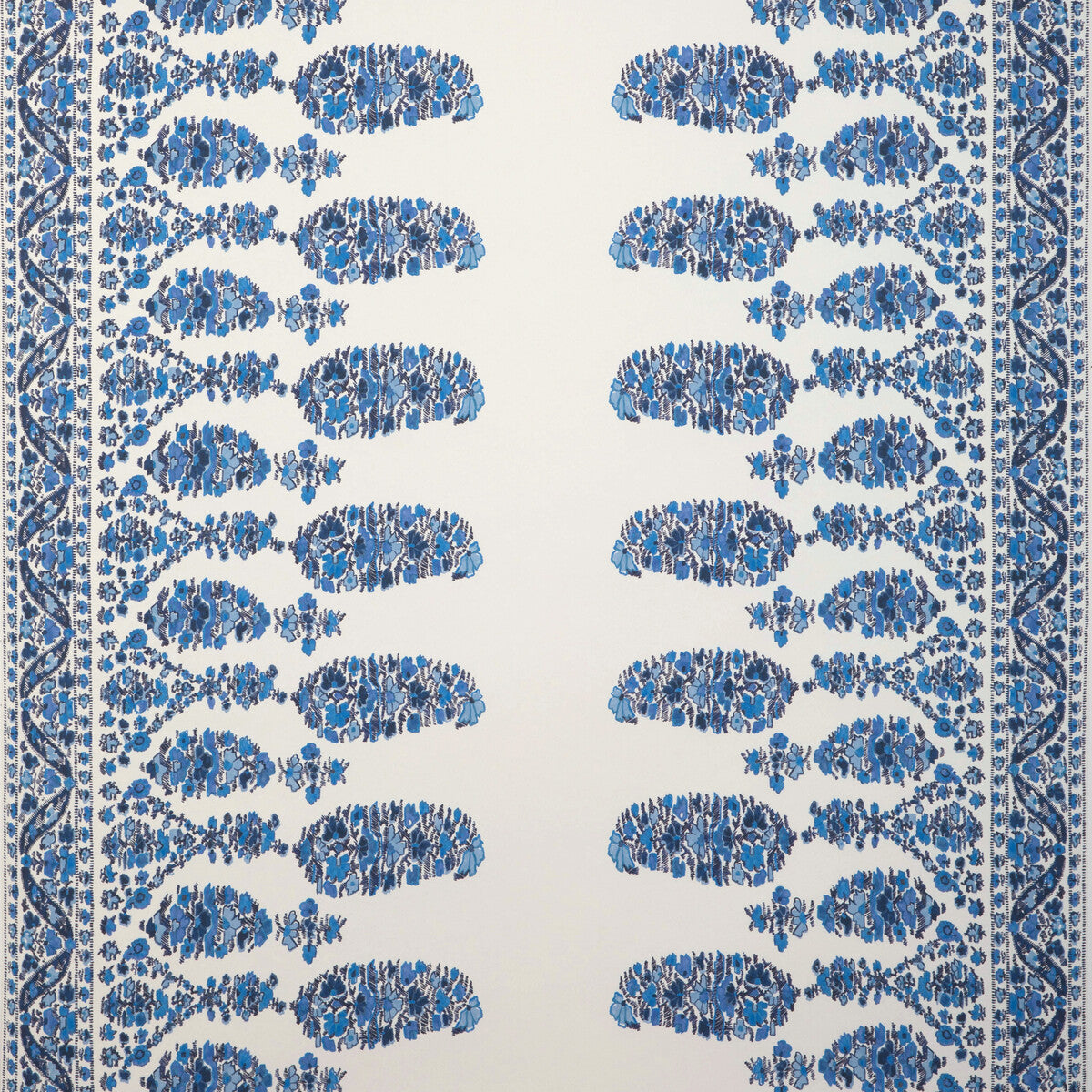 BRUNSCHWIG & FILS P8023104.550.0 VISAN NAVY/SKY Wallpaper - Eade's Wallpaper