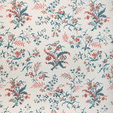BRUNSCHWIG & FILS P8023105.517.0 CHANCAY TEAL/ROSE Wallpaper - Eade's Wallpaper