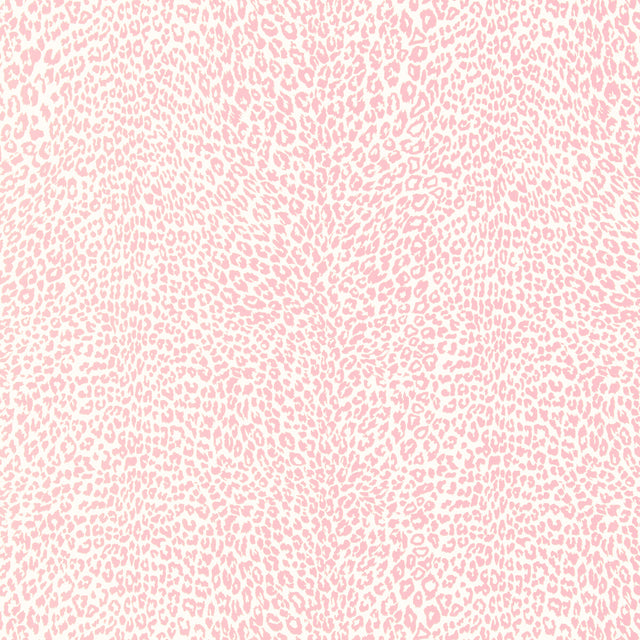 BRUNSCHWIG & FILS P8023107.7.0 PETIT LEOPARD ROSE Wallpaper - Eade's Wallpaper