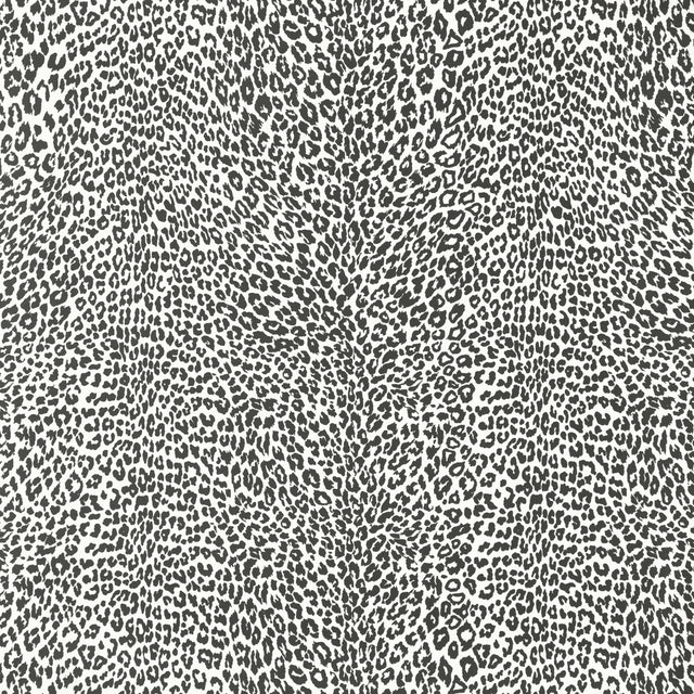 BRUNSCHWIG & FILS P8023107.8.0 PETIT LEOPARD NOIR Wallpaper - Eade's Wallpaper