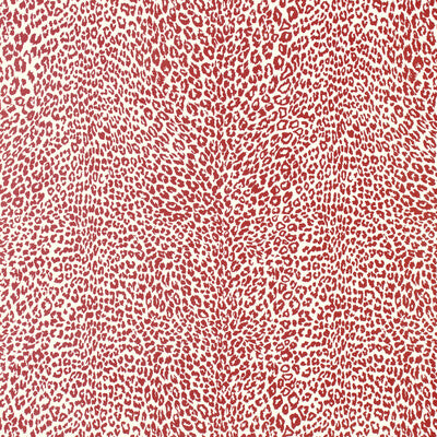 BRUNSCHWIG & FILS P8023107.9.0 PETIT LEOPARD ROUGE Wallpaper - Eade's Wallpaper