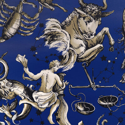 BRUNSCHWIG & FILS P8023110.5.0 COSMIQUE SAPPHIRE Wallpaper - Eade's Wallpaper