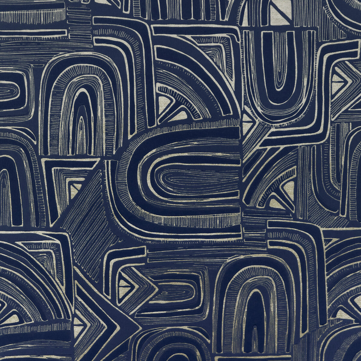 BRUNSCHWIG & FILS P8023113.5.0 TIMBRE LAPIS Wallpaper - Eade's Wallpaper