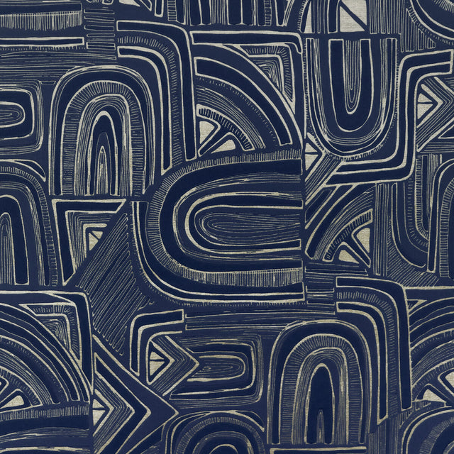 BRUNSCHWIG & FILS P8023113.5.0 TIMBRE LAPIS Wallpaper - Eade's Wallpaper