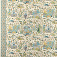 BRUNSCHWIG & FILS P8024100.153.0 SHALIMAR AQUA/LEAF Wallpaper - Eade's Wallpaper