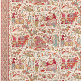 BRUNSCHWIG & FILS P8024100.716.0 SHALIMAR BERRY/SAND Wallpaper - Eade's Wallpaper