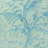 BRUNSCHWIG & FILS P8024101.335.0 BIRD AND THISTLE II MINT Wallpaper - Eade's Wallpaper