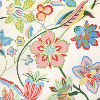 BRUNSCHWIG & FILS P8024110.317.0 BOTANIQUE MULTI Wallpaper - Eade's Wallpaper