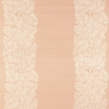 BRUNSCHWIG & FILS P8024114.12.0 PALMAR SISAL APRICOT Wallpaper - Eade's Wallpaper