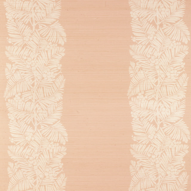 BRUNSCHWIG & FILS P8024114.12.0 PALMAR SISAL APRICOT Wallpaper - Eade's Wallpaper