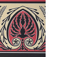 BRUNSCHWIG & FILS FRISE PALMETTE P8025103.1619.0 in RED Fabr