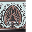 BRUNSCHWIG & FILS FRISE PALMETTE P8025103.613.0 in AQUA Fabr